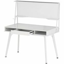 Best reviews of ✔️ Techni Mobili Computer Writing Desk In White With Magnetic Dry Erase Board 🔥 -Cheap Executive Store 2139437 13 L