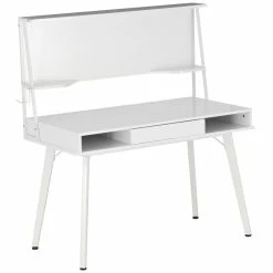 Best reviews of ✔️ Techni Mobili Computer Writing Desk In White With Magnetic Dry Erase Board 🔥
