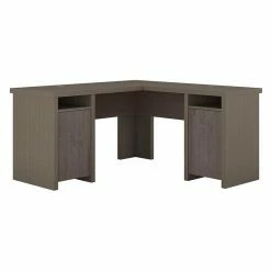 Cheapest ⌛ Bush Bristol L Shaped Computer Desk With Storage In Restored Gray - Engineered Wood ❤️