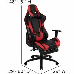 Best reviews of ✔️ Flash Furniture Z-Frame Gaming Desk And Reclining Swivel Chair In Red 💯 -Cheap Executive Store 2183388 16 L