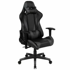 Best Sale 🌟 Flash Furniture Gaming Desk And Racing Reclining Chair Set In Red And Gray 😉 -Cheap Executive Store 2205063 12 L