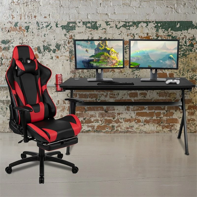 Top 10 π Flash Furniture Gaming Desk And Racing Reclining Chair Set In Black And Red β€οΈ 2 Top 10 π Flash Furniture Gaming Desk And Racing Reclining Chair Set In Black And Red β€οΈ - Image 2