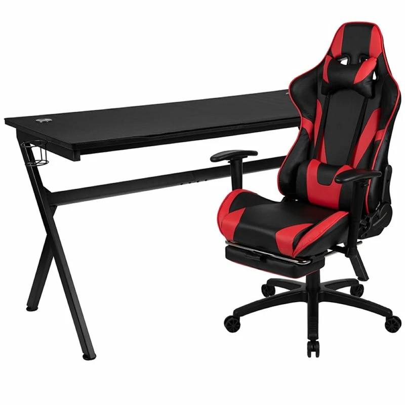 Top 10 π Flash Furniture Gaming Desk And Racing Reclining Chair Set In Black And Red β€οΈ 1 Top 10 π Flash Furniture Gaming Desk And Racing Reclining Chair Set In Black And Red β€οΈ