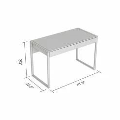 Top 10 ⌛ Safdie & Co. 47"L 2-Drawers Black Metal Computer Desk In Brown Reclaimed Wood ✨ 5 Top 10 ⌛ Safdie & Co. 47"L 2-Drawers Black Metal Computer Desk In Brown Reclaimed Wood ✨ -Cheap Executive Store 2243846 2 L