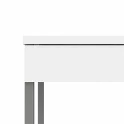 Best deal 🥰 Pemberly Row Engineered Wood 49" Writing Desk With 3-Drawers In White 🤩 -Cheap Executive Store 2295415 6 L