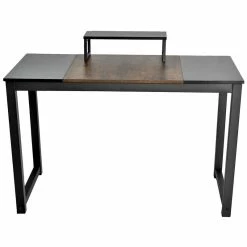 Hot Sale 🧨 Better Home Products Emma 47.5" Metal Computer Desk With Splice Board In Brown ⌛ -Cheap Executive Store 2318784 2 L