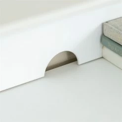 Promo ✔️ Walker Edison Wood Writing Desk With Hutch In White 🤩 -Cheap Executive Store 239483 15 L