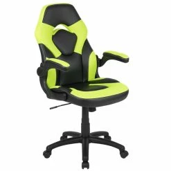 Top 10 🧨 Bowery Hill 2 Piece Z-Frame Gaming Desk Set In Red And Green 🧨 -Cheap Executive Store 2405100 12 L