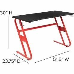 Best deal π Bowery Hill 2 Piece Z-Frame Gaming Desk Set In Red And Black β€οΈ 15 Best deal π Bowery Hill 2 Piece Z-Frame Gaming Desk Set In Red And Black β€οΈ -Cheap Executive Store 2405103 15 L