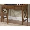Best Sale ✔️ Pemberly Row Traditional Wood Desk With Satin Nickel Bar Pull Hardware 🧨