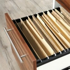 Flash Sale 🎉 Pemberly Row Engineered Wood L-Shaped Computer Desk In Pearl Oak/Blaze Acacia ✨ -Cheap Executive Store 2405337 12 L