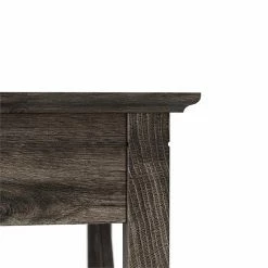 Outlet ⭐ Atlin Designs 60W L Shaped Desk In Dark Gray Hickory 👍 -Cheap Executive Store 2406224 4 L
