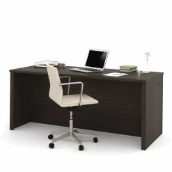 Discount 🛒 Atlin Designs 71" Executive Desk Shell In Dark Chocolate 👏