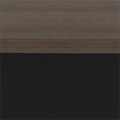 Hot Sale 🛒 Pemberly Row Traditional Bowfront Writing Desk In Antigua And Black 🥰 -Cheap Executive Store 2426226 3 L