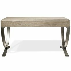 Cheapest ✨ Bowery Hill Contemporary Computer Desk In Natural And Black 🌟 -Cheap Executive Store 2438351 16 L