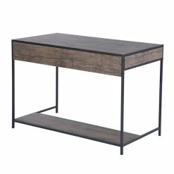 Best reviews of 🔥 CRO Decor Board With Metal Wood Computer Gaming Desk In Brown ⌛ -Cheap Executive Store 2438808 11 L