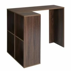 Best deal ❤️ CRO Decor L-Shaped & Corner Desk In Brown Wood 😍 12 Best deal ❤️ CRO Decor L-Shaped & Corner Desk In Brown Wood 😍 -Cheap Executive Store 2438810 3 L