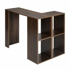 Best deal ❤️ CRO Decor L-Shaped & Corner Desk In Brown Wood 😍