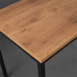 Discount ❤️ Klair Living Harry Contemporary Wood And Metal Computer Desk In Oak 🔥 -Cheap Executive Store 2443578 3 L