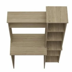 Coupon 🤩 RST Brands Lindon MDF Veneer Traditional Hutch Desk In Oak 👏 -Cheap Executive Store 2443980 5 L