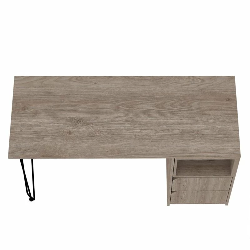 Best Pirce โ RST Brands Aster 2-Drawer Wood Desk In Aged Oak ๐คฉ 6 Best Pirce โ RST Brands Aster 2-Drawer Wood Desk In Aged Oak ๐คฉ - Image 6