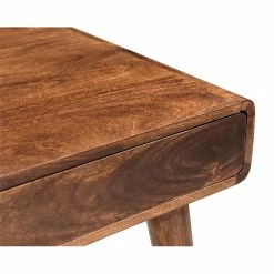 Cheap 🎁 Coast To Coast Imports Campo Warm Brown Wood Writing Desk With Golden Tones 🥰 -Cheap Executive Store 2445659 8 L