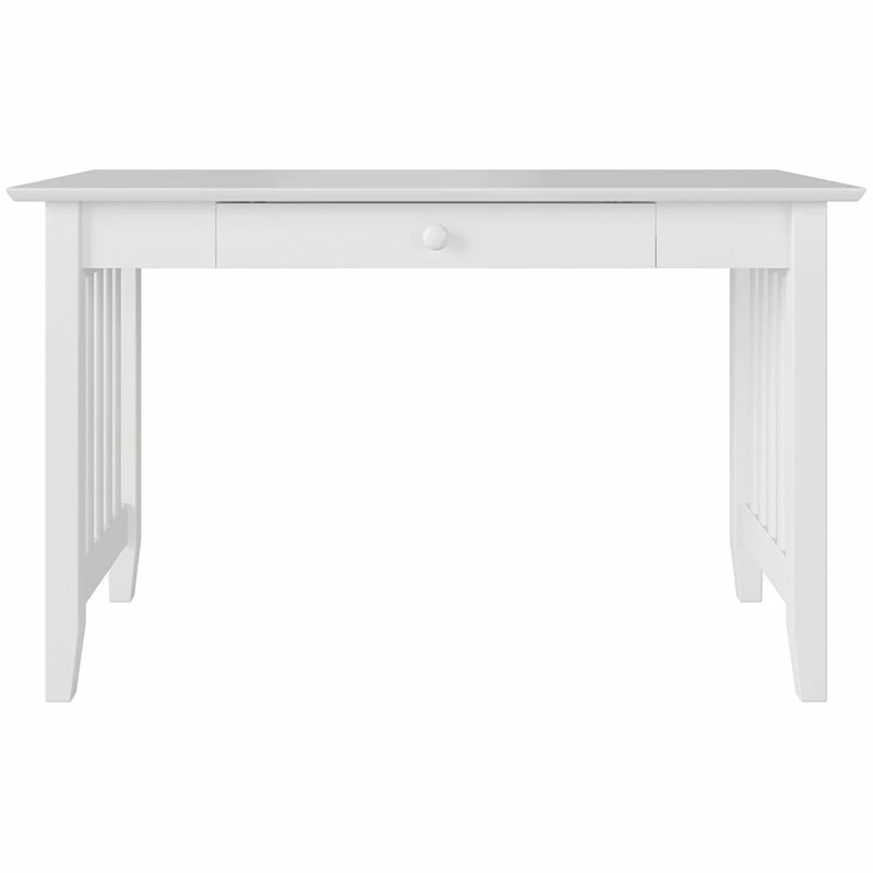 Top 10 ✨ Pemberly Row Contemporary Solid Wood Charger Writing Desk In White ✔️ 3 Top 10 ✨ Pemberly Row Contemporary Solid Wood Charger Writing Desk In White ✔️ - Image 3