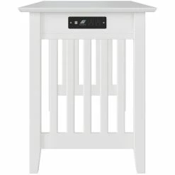 Top 10 ✨ Pemberly Row Contemporary Solid Wood Charger Writing Desk In White ✔️ 10 Top 10 ✨ Pemberly Row Contemporary Solid Wood Charger Writing Desk In White ✔️ -Cheap Executive Store 2452255 3 L