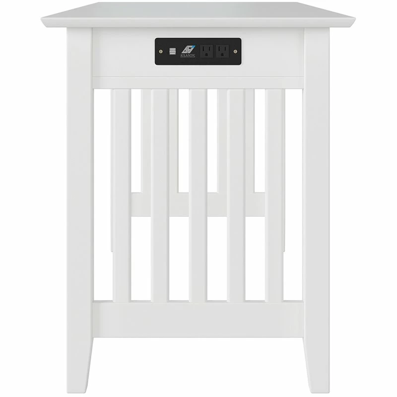 Top 10 ✨ Pemberly Row Contemporary Solid Wood Charger Writing Desk In White ✔️ 4 Top 10 ✨ Pemberly Row Contemporary Solid Wood Charger Writing Desk In White ✔️ - Image 4