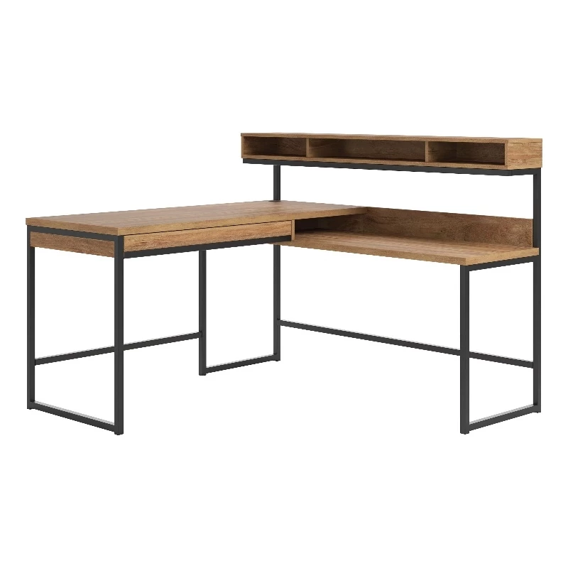 Budget π Sauder Manhattan Gate Engineered Wood L-Shaped Desk In Sindoori Mango/Black π€© 1 Budget π Sauder Manhattan Gate Engineered Wood L-Shaped Desk In Sindoori Mango/Black π€©