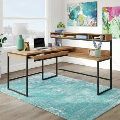 Budget π Sauder Manhattan Gate Engineered Wood L-Shaped Desk In Sindoori Mango/Black π€© 15 Budget π Sauder Manhattan Gate Engineered Wood L-Shaped Desk In Sindoori Mango/Black π€© -Cheap Executive Store 2467168 3 L