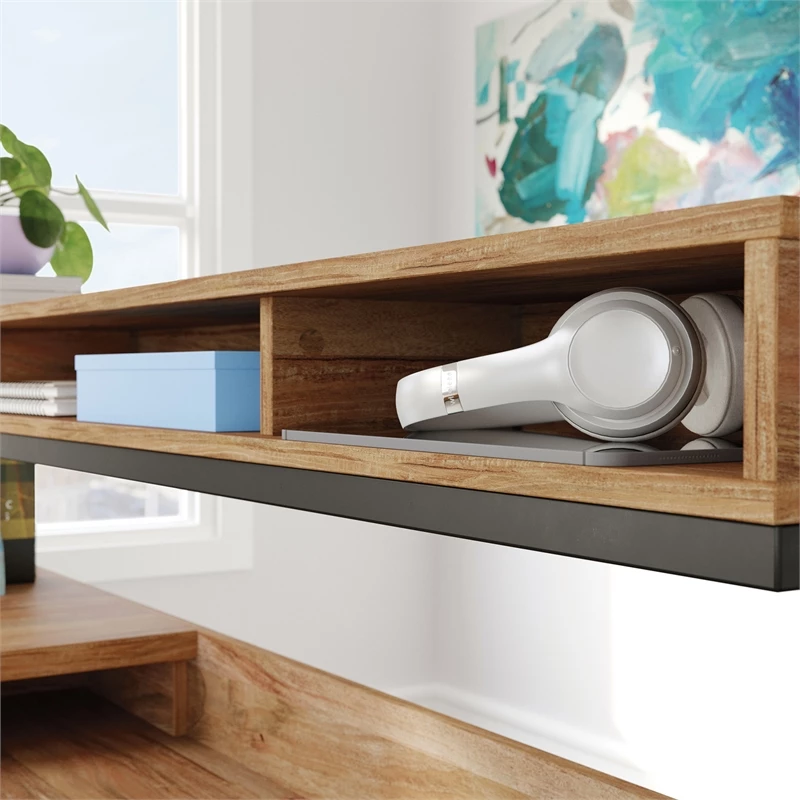 Budget π Sauder Manhattan Gate Engineered Wood L-Shaped Desk In Sindoori Mango/Black π€© 10 Budget π Sauder Manhattan Gate Engineered Wood L-Shaped Desk In Sindoori Mango/Black π€© - Image 10