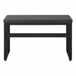 Promo 😍 Monarch Specialties 48"W Adj Height Computer Desk In Modern Grey And Black 👏 -Cheap Executive Store 2470081 6 L