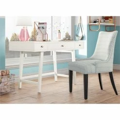 Best reviews of 🎁 Home Fare White Mid Century Desk 🧨 -Cheap Executive Store 2473704 5 L