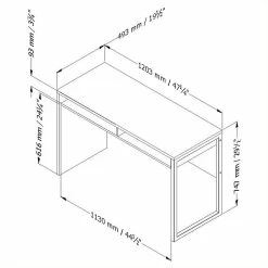 Deals ⌛ UrbanPro Mid-Century Wood Desk In Pure White 🎁 -Cheap Executive Store 2493860 4 L