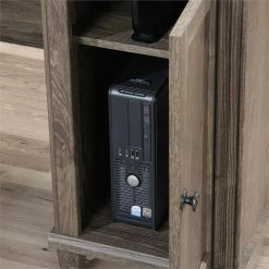 Hot Sale 👏 UrbanPro Contemporary Wood L-Shape Computer Desk In Emery Oak 🥰 -Cheap Executive Store 2499510 14 L