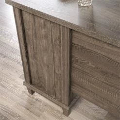 Hot Sale 👏 UrbanPro Contemporary Wood L-Shape Computer Desk In Emery Oak 🥰 -Cheap Executive Store 2499510 17 L