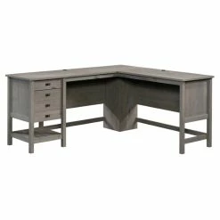 Deals 🤩 UrbanPro Traditional L Shaped Computer Desk In Mystic Oak 😍