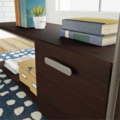 Coupon ⭐ UrbanPro Traditional L Shaped Computer Desk In Umber Wood ✔️ -Cheap Executive Store 2499531 9 L