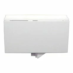 Cheap ⌛ InPlace 30" Small Wood Wall Mounted Folding Table Computer Desk In White 🧨