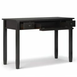Deals 🛒 UrbanPro Wood Transitional 48" Writing Office Desk In Hickory Brown ✨ -Cheap Executive Store 2533758 2 L