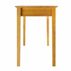 Flash Sale 🔥 Winsome Metro Studio Solid Wood Computer Desk In Honey Pine ✔️ -Cheap Executive Store 25364 15 L