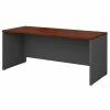 Cheapest ⌛ UrbanPro 72W X 30D Office Desk In Hansen Cherry - Engineered Wood ⌛