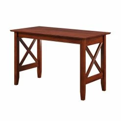 Coupon 💯 AFI Home Computer Writing Desk Hardwood Heavy Duty 48" Console Table In Walnut 🛒