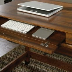 Flash Sale 🔔 Sauder Carson Forge Writing Desk In Washington Cherry ✔️ -Cheap Executive Store 437622 3 L