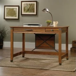 Flash Sale 🔔 Sauder Carson Forge Writing Desk In Washington Cherry ✔️ -Cheap Executive Store 437622 L