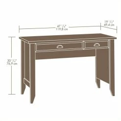 Cheap ✔️ Sauder Shoal Creek Computer Desk In Oiled Oak 👏 -Cheap Executive Store 437752 2 L