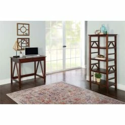 Best reviews of 💯 Linon Titian Wood One Drawer Laptop Desk In Tobacco Brown ⭐ -Cheap Executive Store 438812 11 L