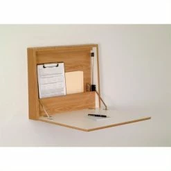 Hot Sale 🔔 Wooden Mallet FoldinAway Wall Desk In Oak 🧨