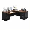 Cheapest 🤩 Martin Furniture Southampton LHF L-Shaped Executive Desk In Oynx Black ✨